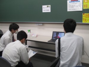 オンラインで大学生活を紹介！