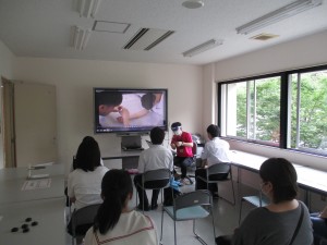 実験の様子を映像で…詳しくは口頭で！