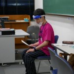 自律訓練にマスクは邪魔！