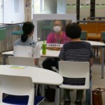 テレビ画面越し？の個別相談