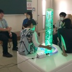 緑色をなでなでしてたら・・・