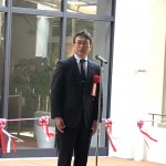 高梁市長 石田様より、「災害時の避難所としても…」