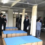 ダンボールべッド、丈夫です