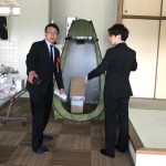 着替えやトイレ用個室テントです