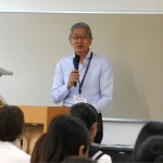 今回は学長の挨拶から･･･