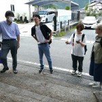 ３人は小堀遠州に触れてきます