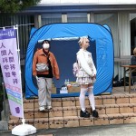 防災展示は閑古鳥･･･