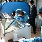 直射日光で作業は楽に