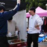 アウトドアは焼き鳥