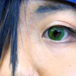 眼が翠? 緑? 緑里??