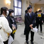若い女性客に緊張！