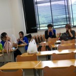 OC2042 3年生グループは1年生、2年生の到着を待たずにモグモグタイム