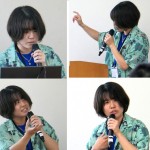 専攻紹介の3年OT、歌っているようにしか見えない！